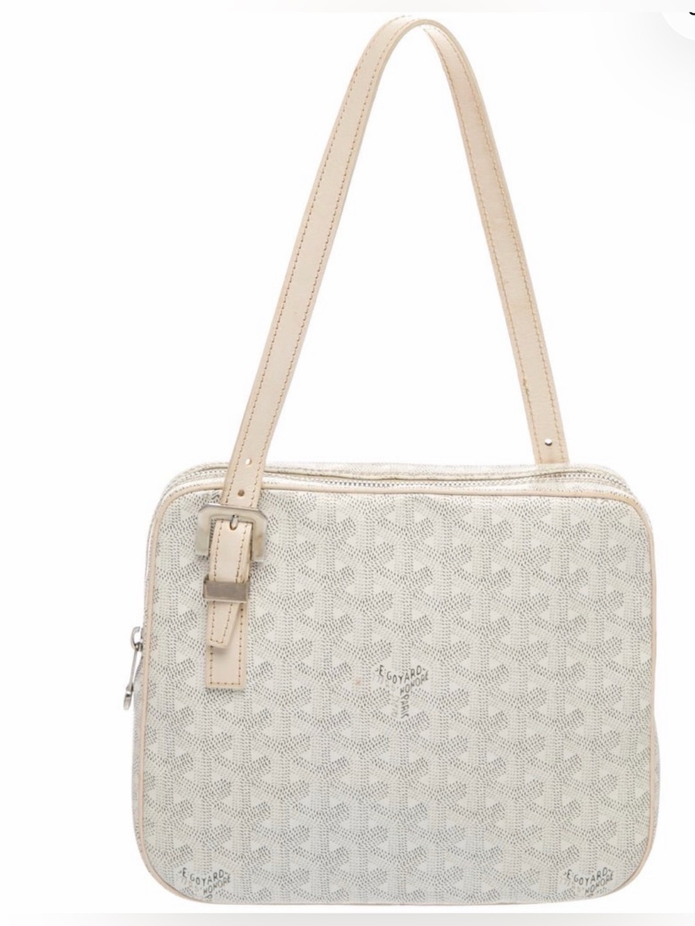 Goyard Yona Cream and Beige Shoulder Bag